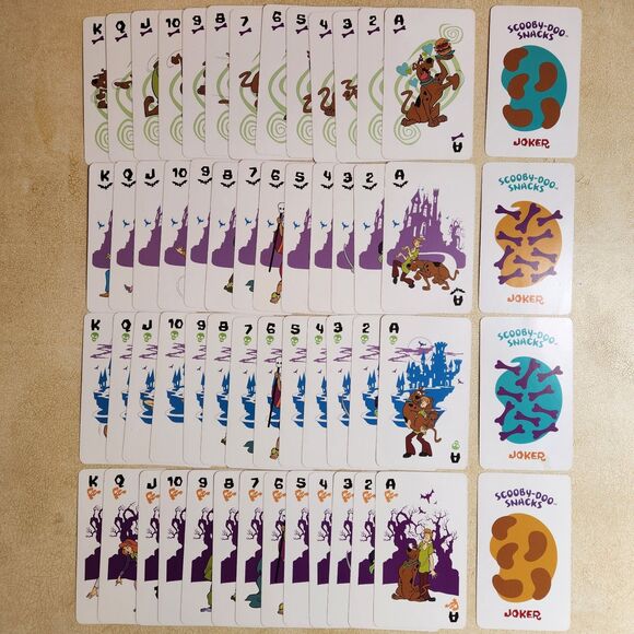 Scooby-Doo Deck of Large Playing Cards - 56 Cards - No Box - Picture 3 of 8
